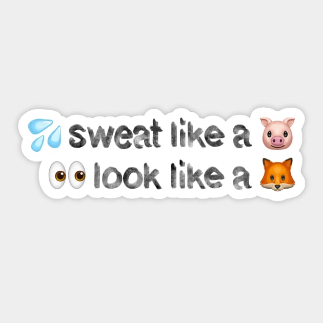 Sweat Sticker by ellie419zap